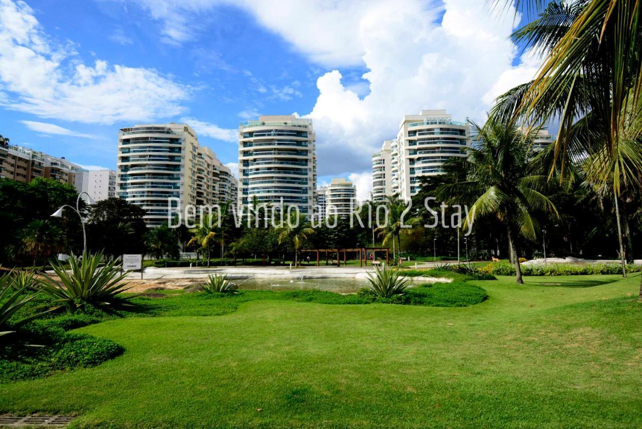 Verano Stay Flat Com Garagem E Wi-Fi - Parque Olimpico Rio de Janeiro Exterior foto